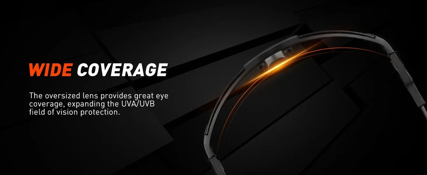 SCVCN Polarized Sports Sunglasses Cycling Glasses Riding