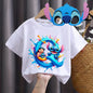 Boys/Girls Disney Lilo Stitch Letters Party T-Shirt