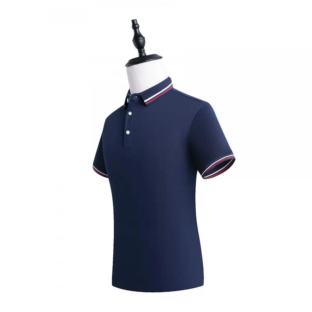 Restaurant Polo Shirt for Men Women Waiter Short Sleeve