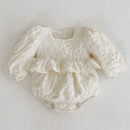 Infant Baby Girls Sleeveless Knit Rompers