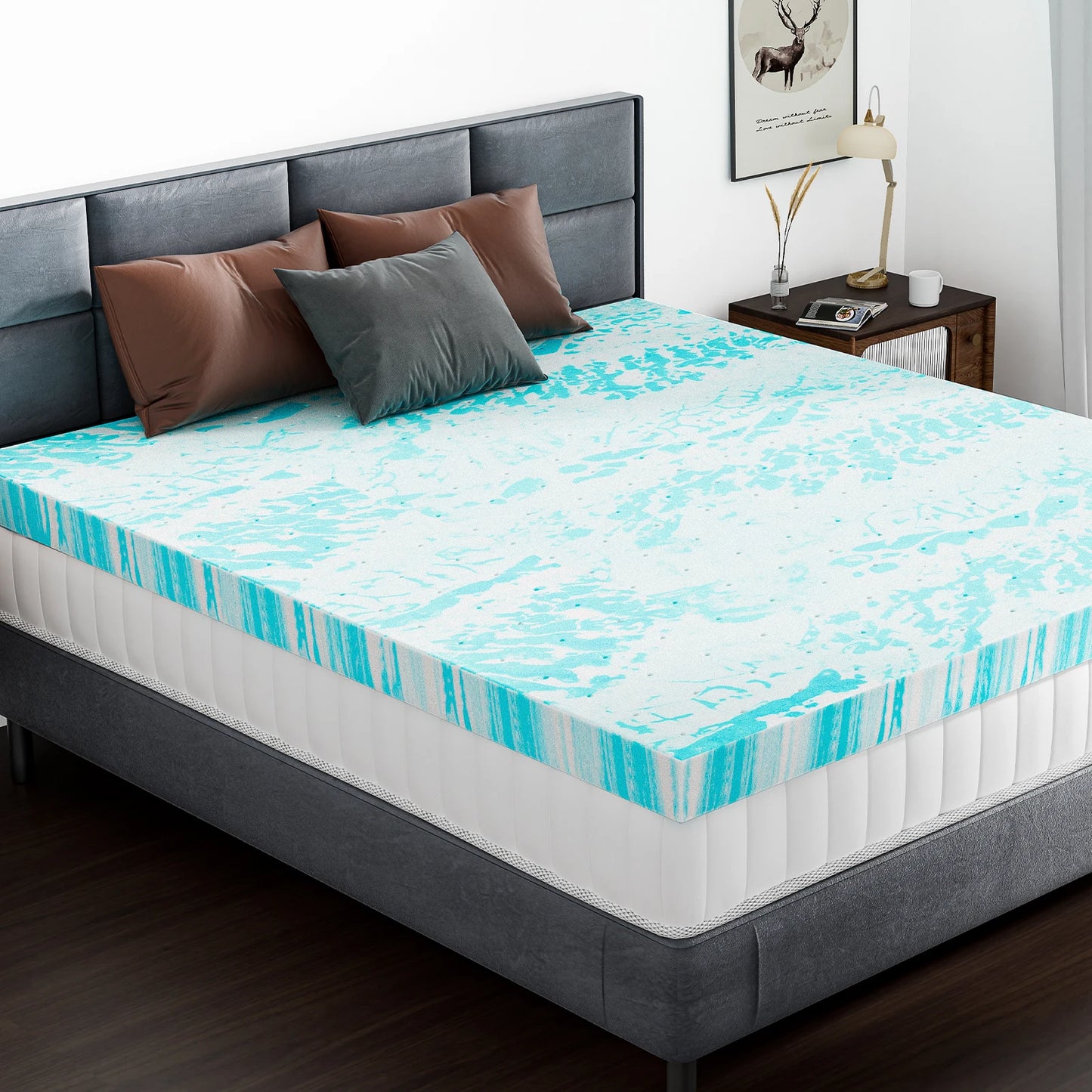 4 Inch Memory Foam Soft Bed Mattress Full Size