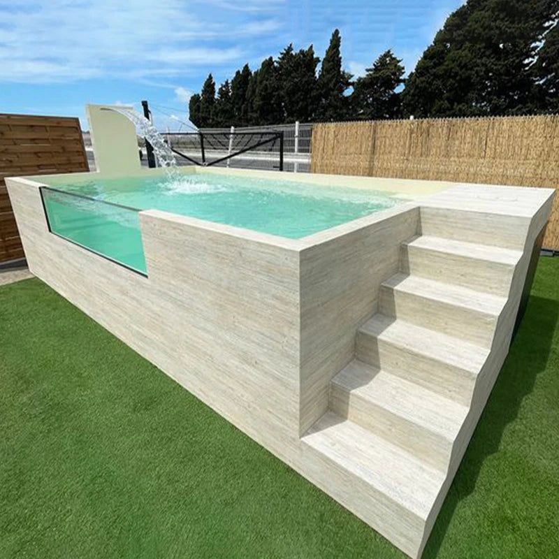 Prefab Modular Container Swimming Pool Above Ground