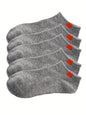 5 Pairs Low Tube Men Sport Socks