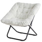 Cozy Saucer Chairs Soft Faux Fur Large