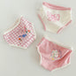 3PCS Young Girls/Boys Cute Cotton Briefs Boxers Underwear