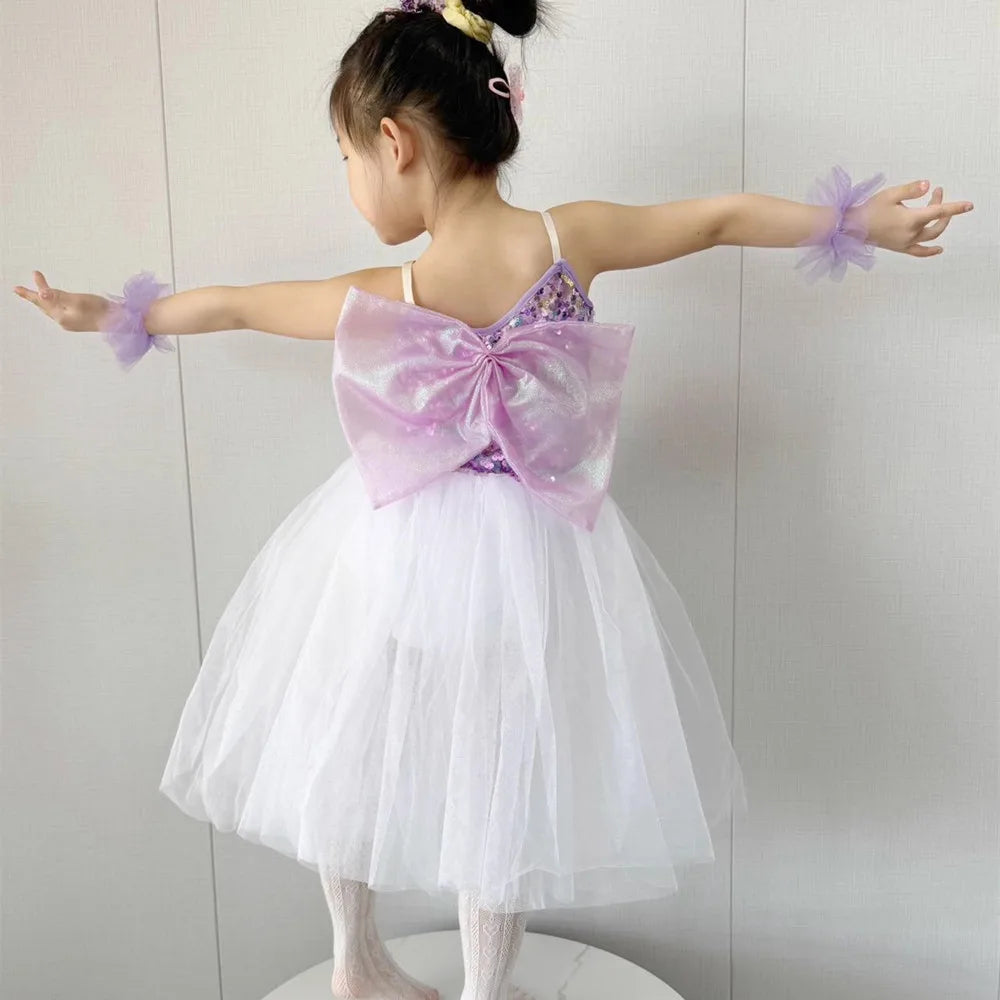 Tutu Ballerine Dance Ballet Leotards Girls