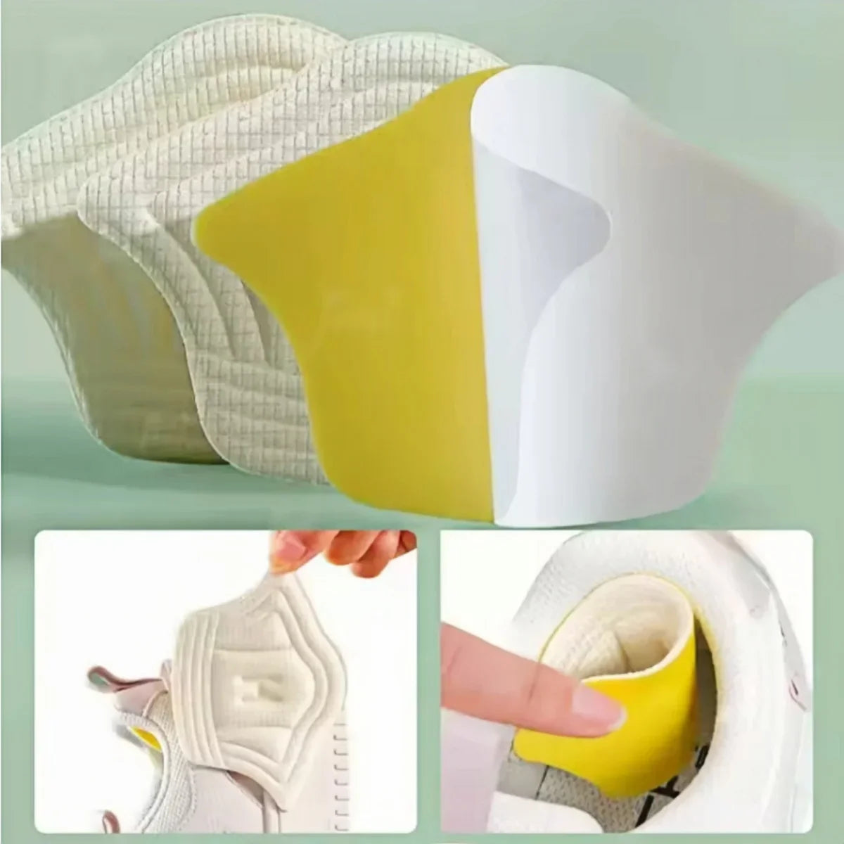 5Pairs Insoles For Shoes Patch Heel Pads Adjustable