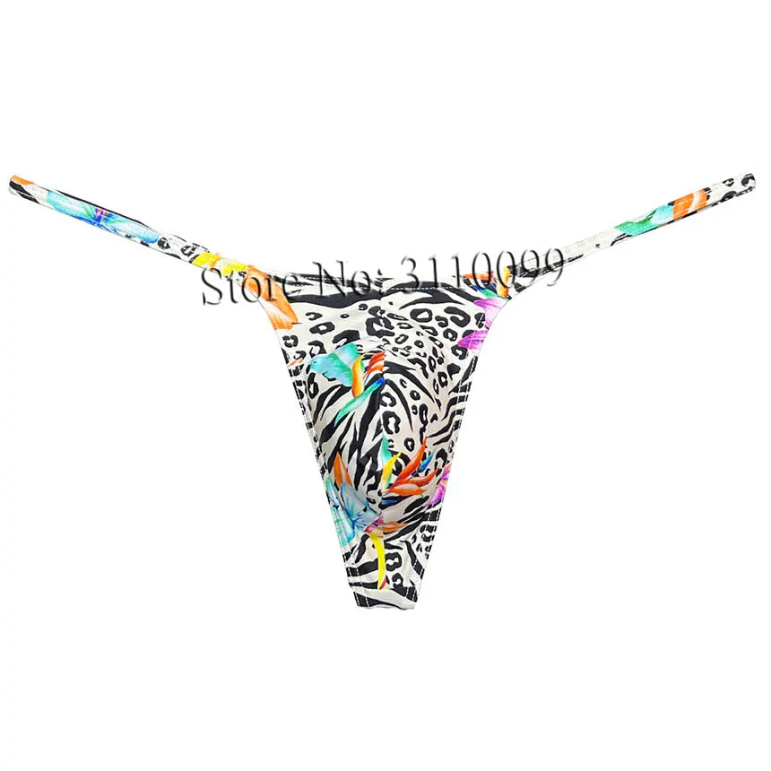 Men‘s Thong Micro Bikini Swim  Pouch G-string