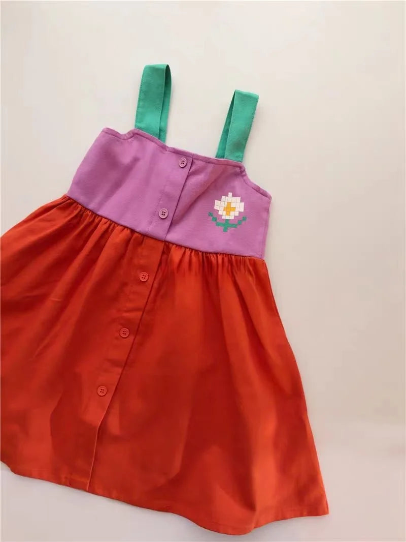 Countryside Style Baby Girl Embroidered Flower Collar