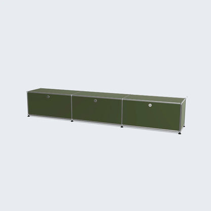 Metal Storage Display Cabinet Living Room