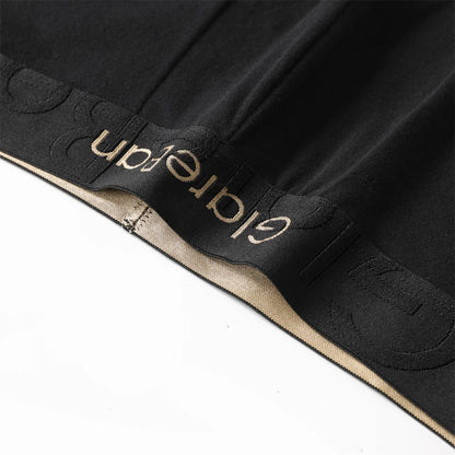 5piece Black Luxury Brand Cotton Boxer Men Underwear