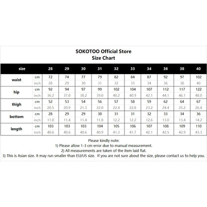 Men's White Pleated Patch Denim Jeans Streetwear