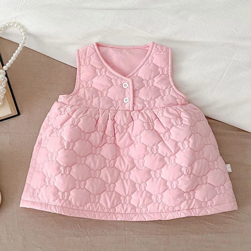 Infant Baby Girls Long Sleeve Cotton Jumpsuit