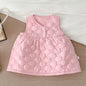 Infant Baby Girls Long Sleeve Cotton Jumpsuit