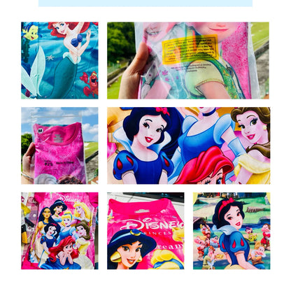 Elsa Cartoon Minnie Party Dresses Pajamas