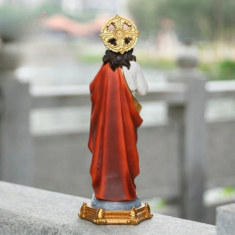 High Classical Hand-raising Easter Decoration Resin