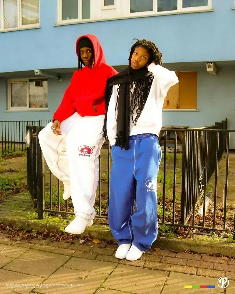 Man Long Pants Cargo Streetwear Joggers