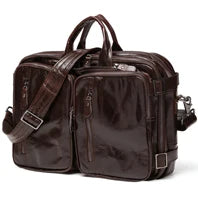 Genuine Leather Men Briefcase Business bag