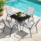 5 Piece Patio Dining Set, Outdoor Dining Furniture