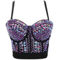Fashion Tank Sling Stage Dance Corset Elegant