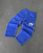 American Sweatpants Mens Gothic Hip Hop Baggy Elastic Waist