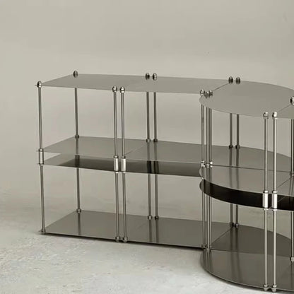 Stainless Steel Coffee Tables Decor Display Stand