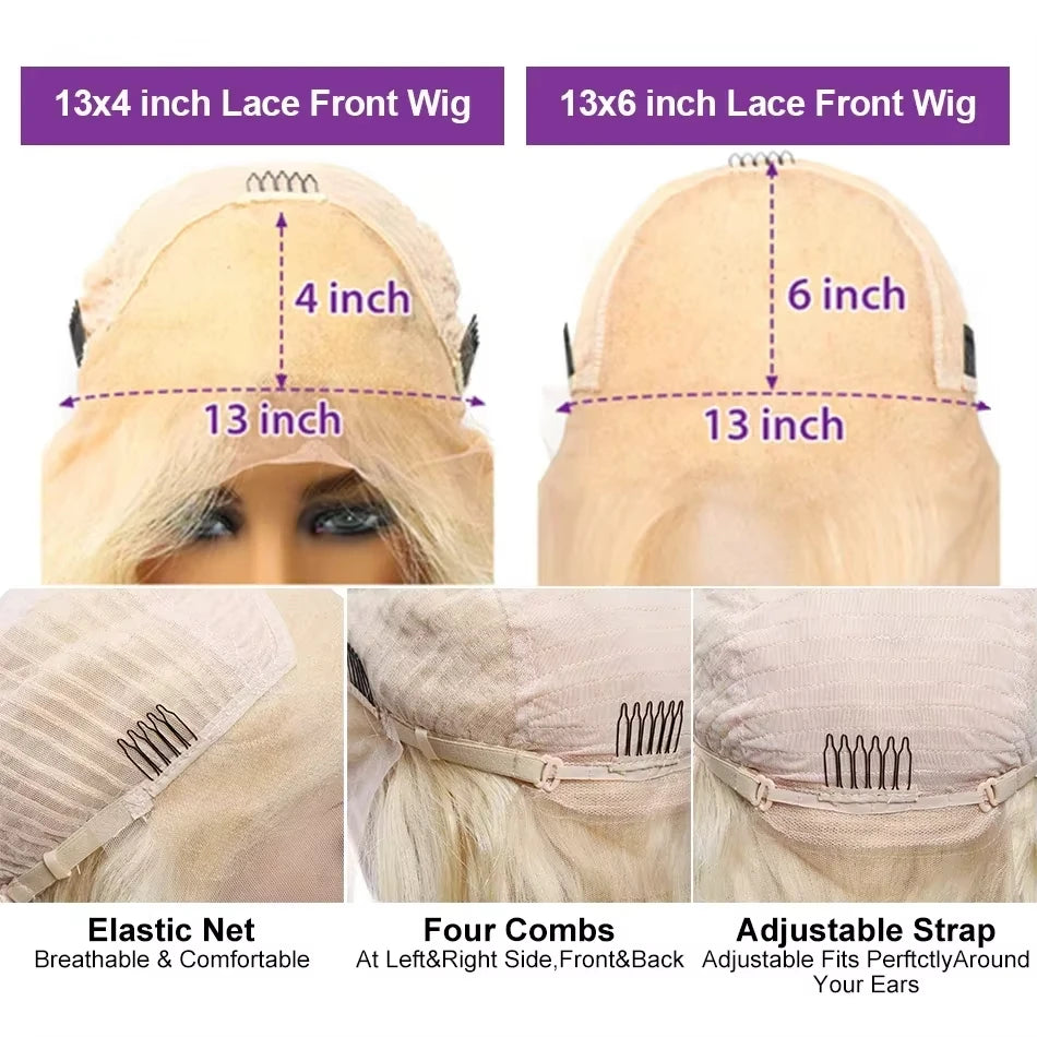 Blonde Body Wave Lace Front Wig