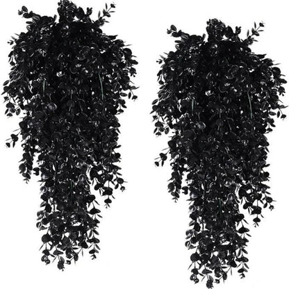 2pcs Artificial Vines UV-Resistant Protection Hanging Fake Plant