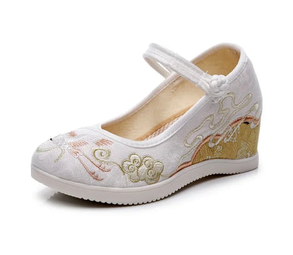 Woman Casual Ethnic Style Canvas Vintage