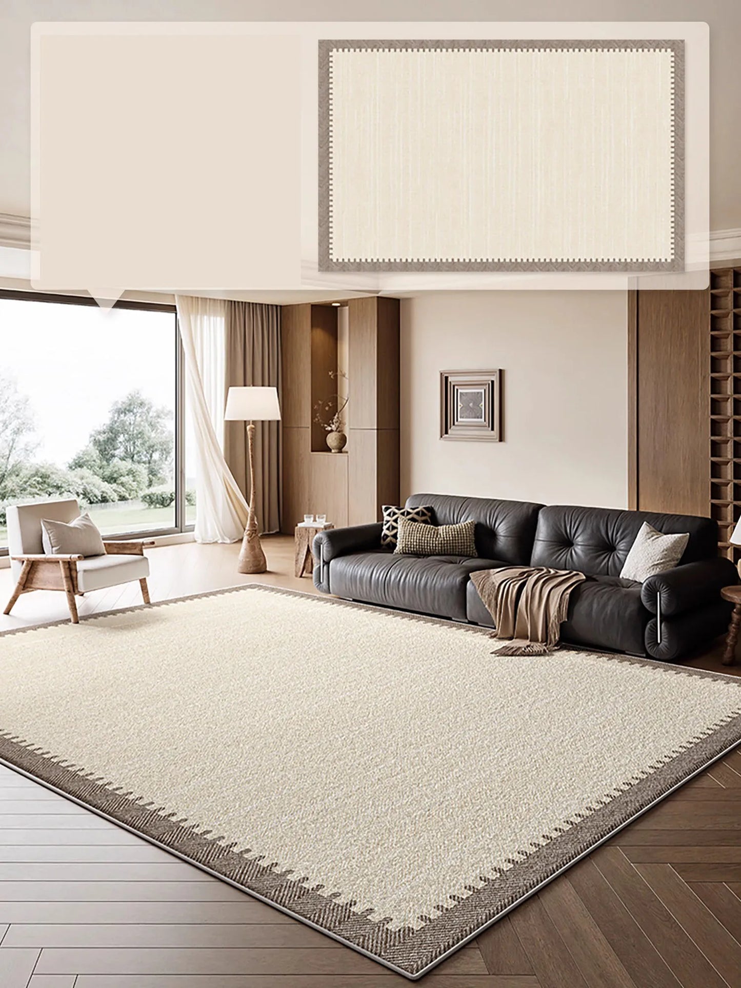 Modern Simple Carpet Advanced Geometric Pattern