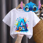 Boys/Girls Disney Lilo Stitch Letters Party T-Shirt