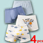 8 pcs Boys Boxer Briefs  Underwear Teenager Cartoon