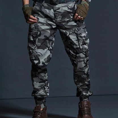 Work Khaki Tactical Pants Men Military Jogger