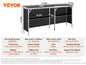 Folding Portable Bar Podium Table