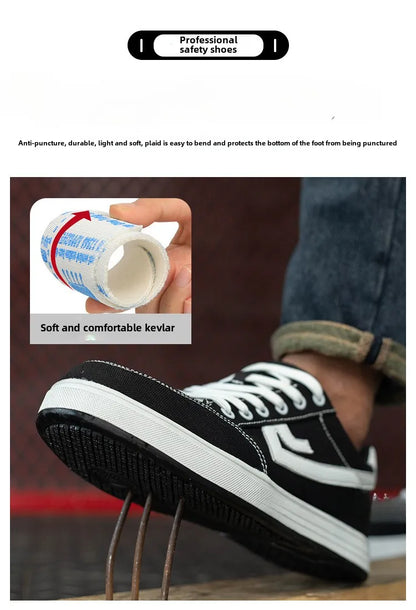 Labor Protection Shoes With Steel Toe Caps