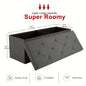 Heavy-Duty Multi-Purpose Folding Storage Ottoman
