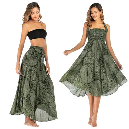 Sexy Long Boho Bottom Vintage Casual Skirt