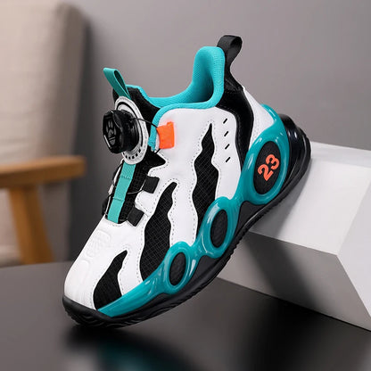 Fashion Basketball Shoes High-top PU Leather