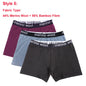 Mens Merino Wool Boxer Brief Breathable Fitness