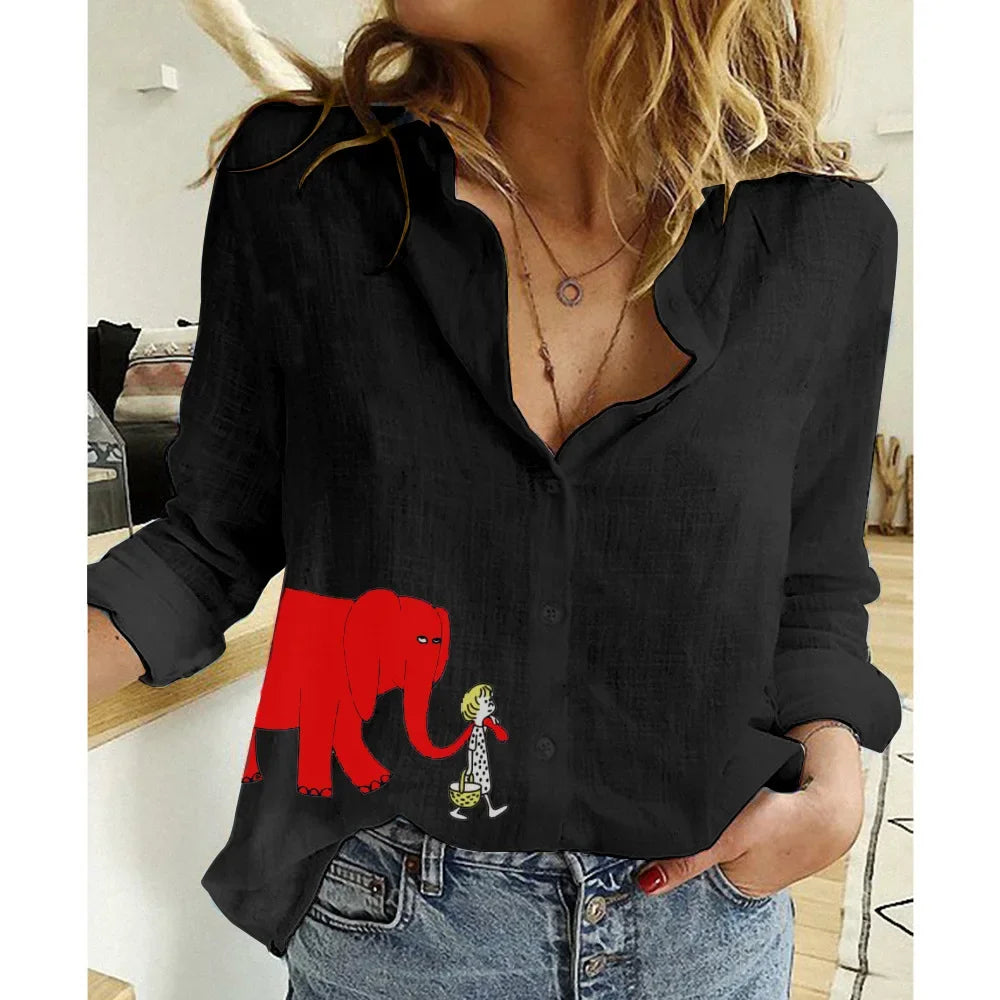 Women Cotton Linen Casual Fashion Elegant Streetwear