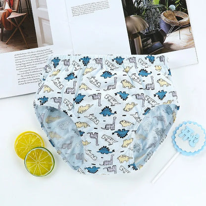 5-Pack Boys Cotton Underwear Toddler Dinosaur Briefs