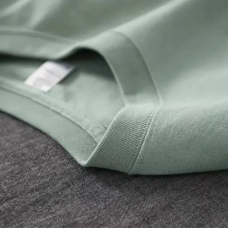 Men/Women Green Half-sleeve T Shirt Streetwear