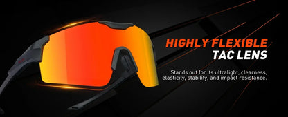 SCVCN Polarized Sports Sunglasses Cycling Glasses Riding