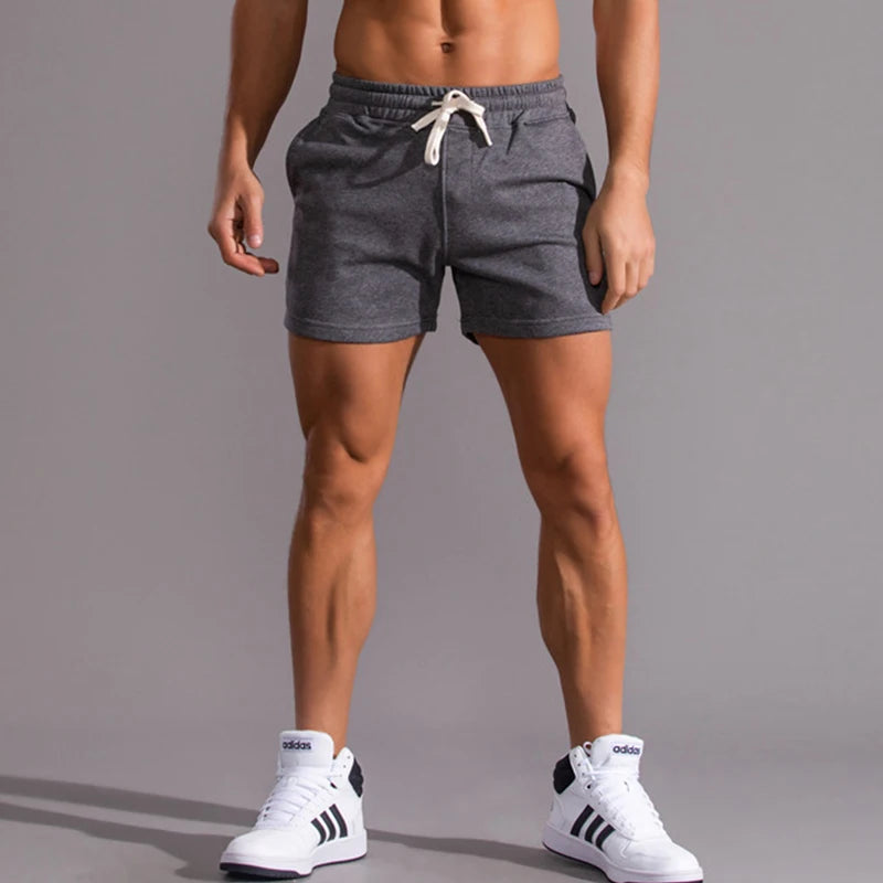 Men's Casual Cotton Basketball Shorts Sport Fitness