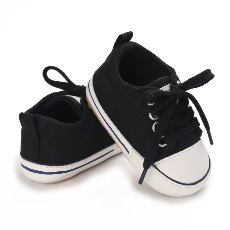 Baby Boy/Girls Canvas Shoes Non-slip Rubber Sole