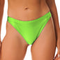 Glossy Womens Mid Waist Gym Fitness Yoga