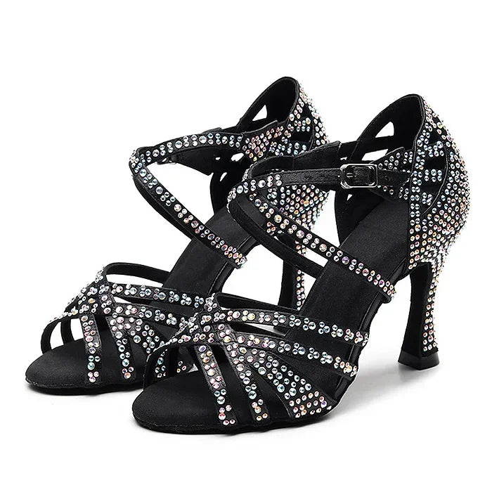 Women High Heels Diamond-encrusted Sandals