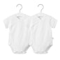 2Pcs Newborn Baby Girls Romper Pure Cotton Bodysuit