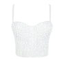 Fashion Tank Sling Stage Dance Corset Elegant