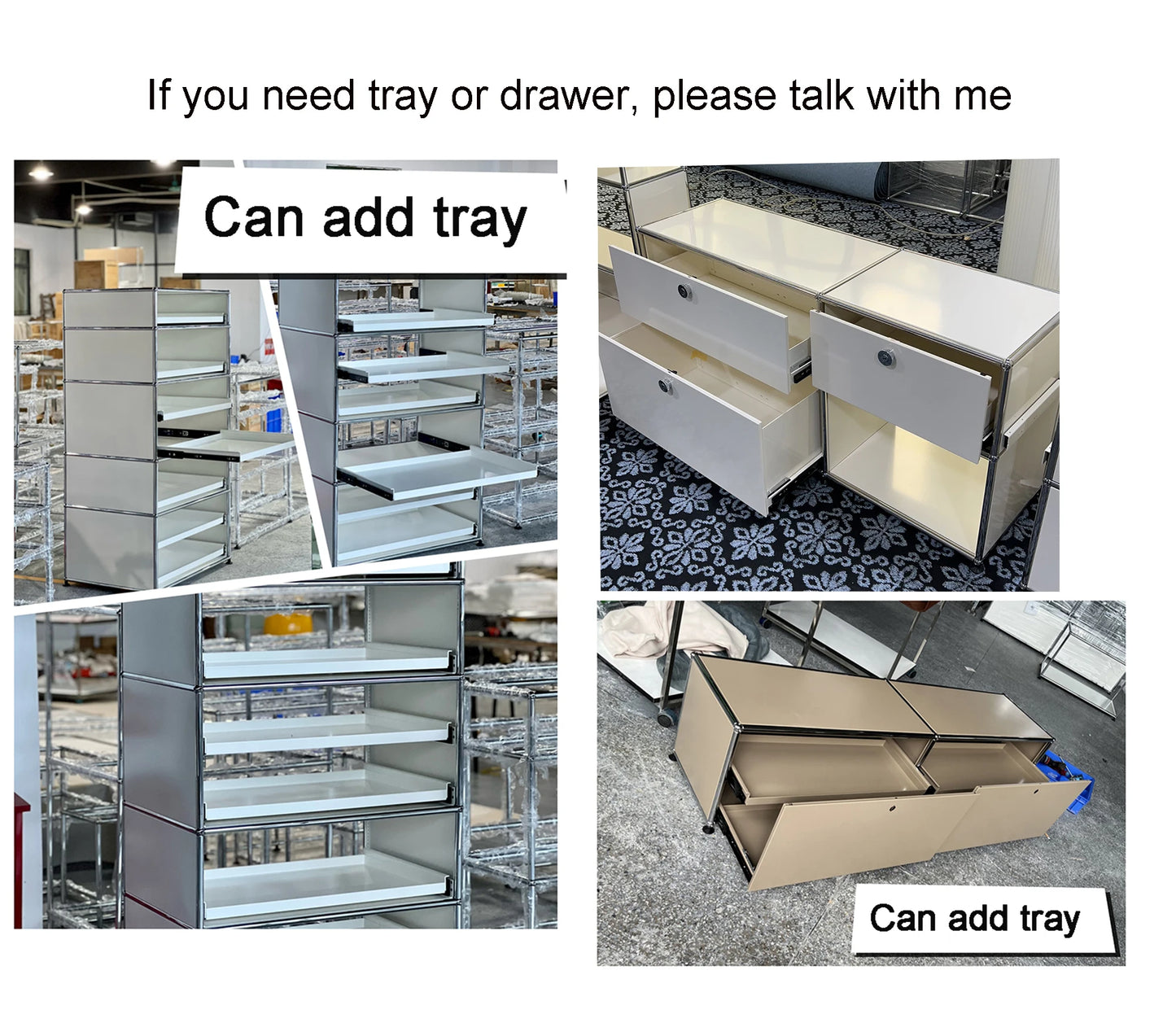 Customized Balance Modular Metal Cabinet Storage Shelf